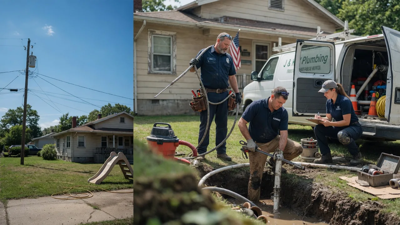 Drain Cleaning in Otisco, IN near me